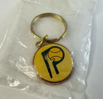 Indiana PACERS Vintage 1967 Keychain Logo / NOS - Image 1 of 2