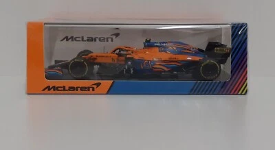 SPARK 1:43 MODELLINO AUTO DIECAST F1 MCLAREN MERCEDES L.NORRIS GP ABU DHABI 2021 - Immagine 1 di 4