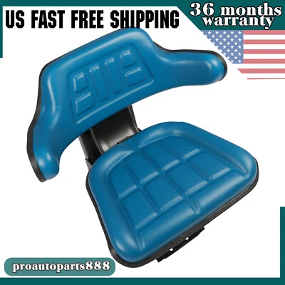 Asiento de suspensión de tractor azul para Ford 2000 2600 2610 3000 4000 3600 4600 3910 Foto 1 de 4
