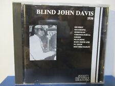 Blind John Davis - 1938 - CD - MINT condition - E23-1311