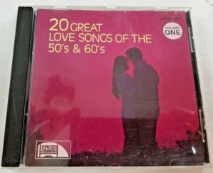  Love Songs of the 50's and 60's Vol. 1 20 Great Songs CD 1988 Laurie - Picture 1 of 5