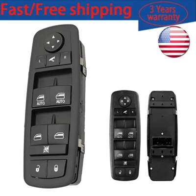 Front Left Power Window Switch for 2016-18 Ram 1500/2500/3500, 2012 Chrysler 300 - Изображение 1 из 4