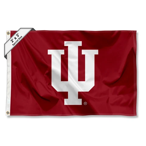 IU Hoosiers 2'x3' Flag Cover