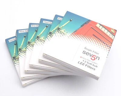 Lee Filters Seven5 Set OF SIX ND Grad Filters with SOFT SOFT Graduation *OFFER* - Image 1 of 4