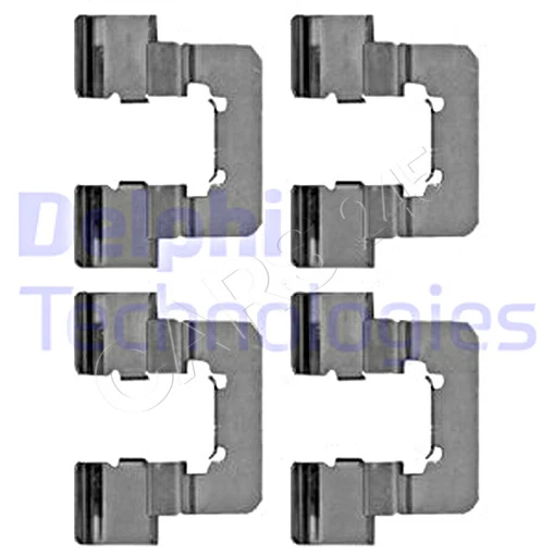 Kit de accesorios de pastillas de freno de disco DELPHI para OPEL VAUXHALL SAAB HONDA CIVIC IV 88-17 Foto 1 de 1