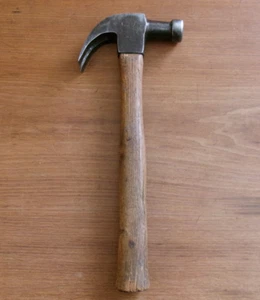 Vintage Belknap Bluegrass gebogener Klauenhammer 1 Pfund 11 Unzen mit Griff - Bild 1 von 11