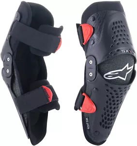 Alpinestars Youth SX-1 Knee Protectors - Motocross Dirt Bike Offroad Pair - Picture 1 of 2