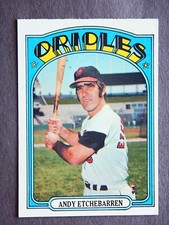 Andy Etchebarren #26 Topps 1972 Baseball Card (Baltimore Orioles) VG