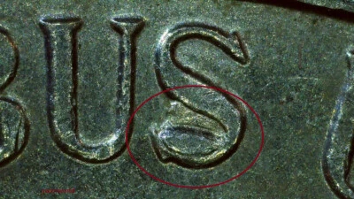 2017 P Jefferson Nickel Error coin DIe Chips and DIe Cracks! - Image 1 of 4