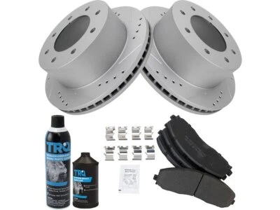 Kit de pastillas de freno y rotor delantero para Ford F350 Super Duty 2013-2019 61812BW 2014 Foto 1 de 2