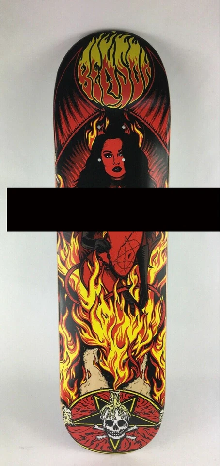Benson Red Devil Women Pro deck - Death Skateboards 8 " with grip