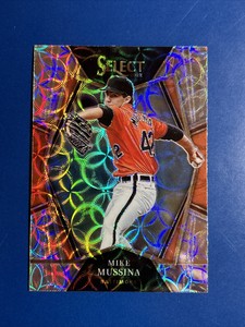 MIKE MUSSINA Scope Prizm - 2022 Panini Select #189 - Baltimore Orioles