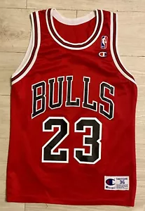 "Jersey de baloncesto Chicago Bulls Michael Jordan NBA X Champion adulto XS 36""" - Imagen 1 de 5