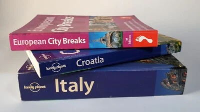 CROATIA, ITALY Lonely Planet + EUROPEAN CITY BREAKS Footprint Travel Guide Books - image 1 of 4