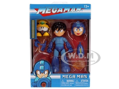 FIGURA MÓVIL MEGA MAN 4.5" (DE LUJO) CON ACCESORIOS Y ALTERNATIVAS DE JADA 34692 Foto 1 de 4