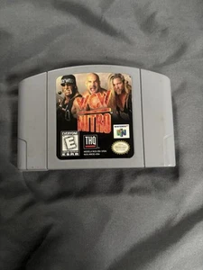 WCW Nitro (Nintendo 64 N64 1999) Wrestling - Authentic Cartridge Only Tested - Picture 1 of 2