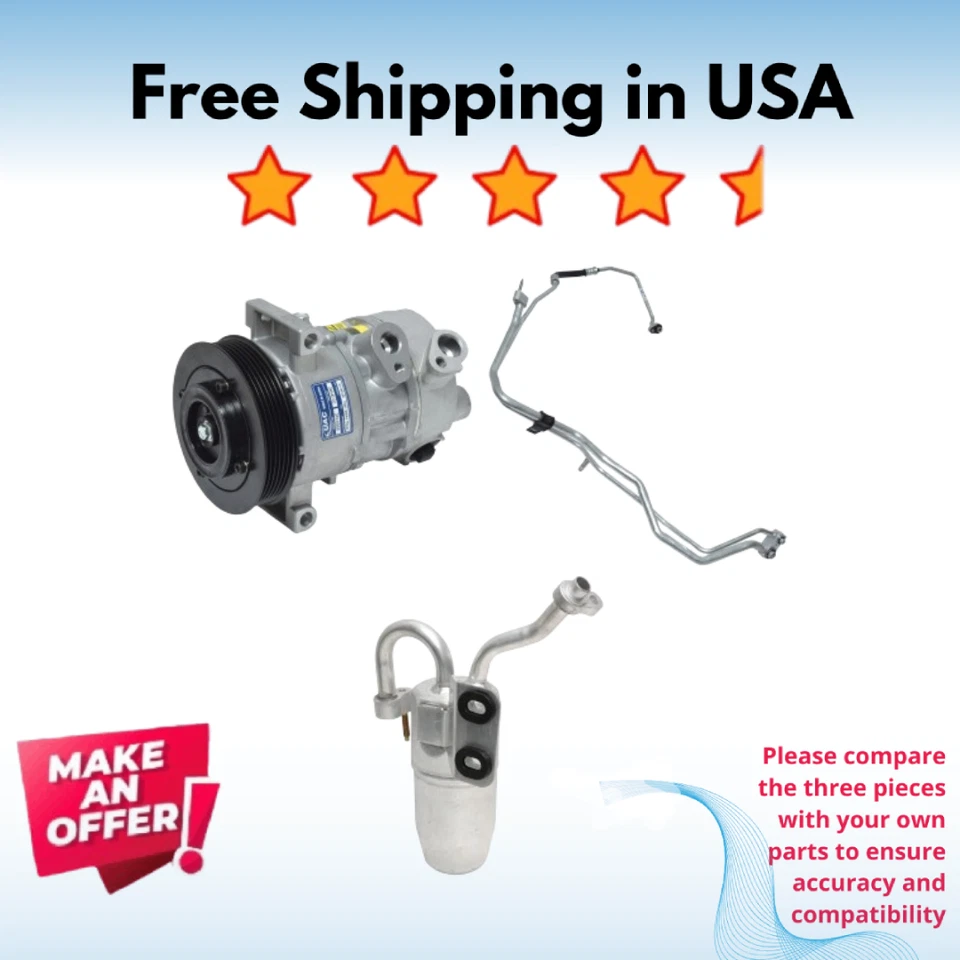 Kit Compressor A/C Fit Jeep Compass 2008 - Image 1 of 1