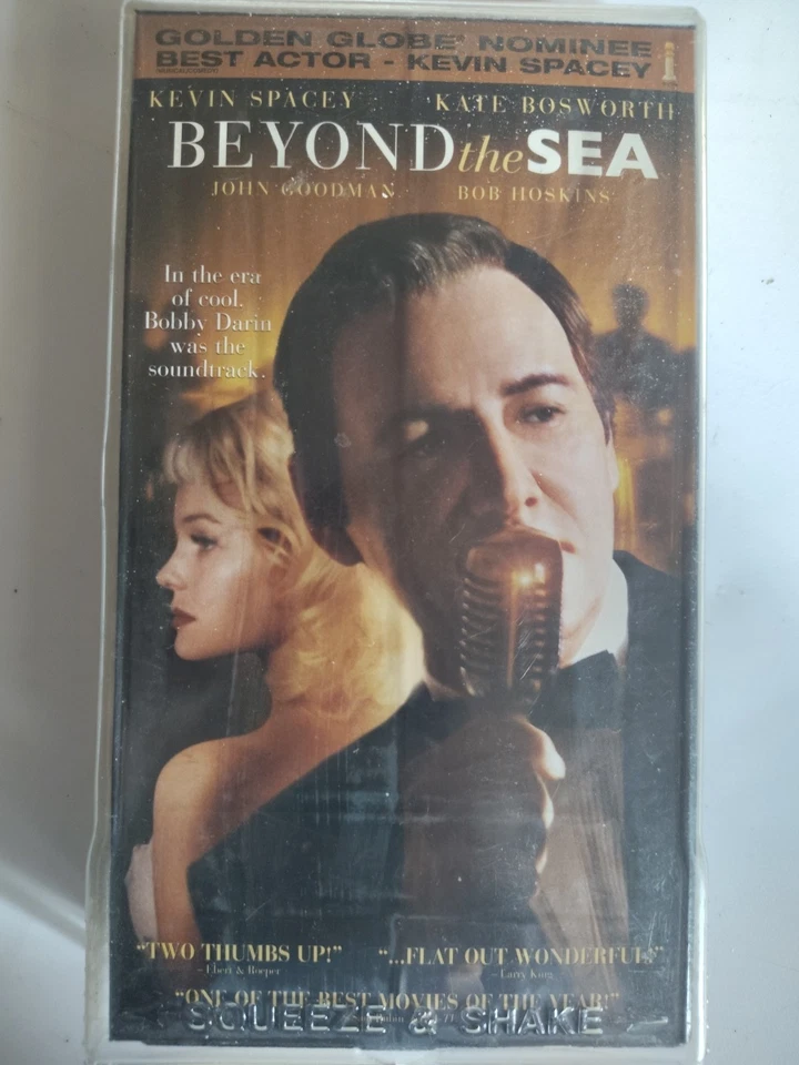 Beyond The Sea VHS 2004 Kevin Spacey John Goodman Rare HTF Ex Rental Clear Case Foto 1 de 4