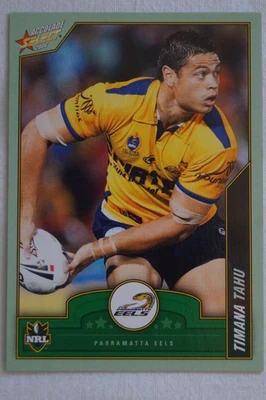 NRL Rugby League Select Accolade In Action Eels Trade Card Timana Tahu - image 1 of 4