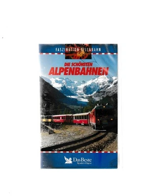 Video-VHS: Die schönsten Alpenbahnen (Faszination Eisenbahn) - Bild 1 von 2