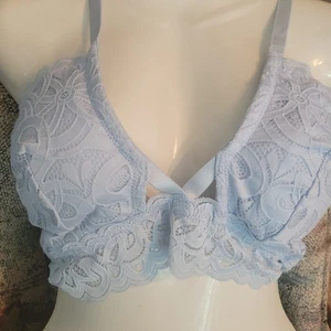 Aerie XL blau abnehmbarer gepolsterter kabelloser Damen Bralette - Bild 1 von 7