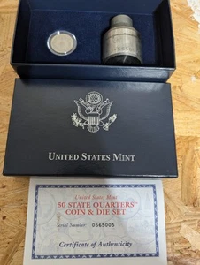 2000 D Maryland State Quarter And Die Set US Mint OGP COA - Picture 1 of 3