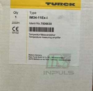 NEW Turck IM3411EXI Safety Relay Temperature Measuring Amplifier IM34-11EX-I - Picture 1 of 4