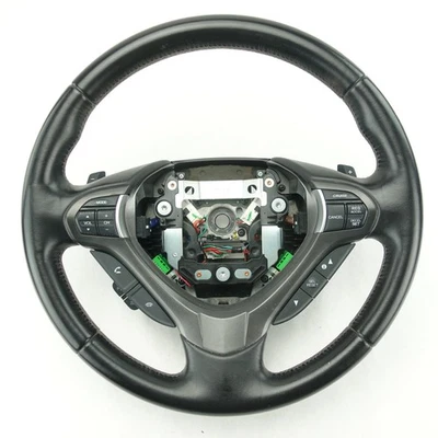 Volante Acura TSX 2009 2010 2011 2012 2013 2014 cuero negro Foto 1 de 4