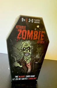 2017 GLADIUS Zombie Attack GLA490  (Multilingual - FR-EN) NEW Sealed Coffin Box - Bild 1 von 2