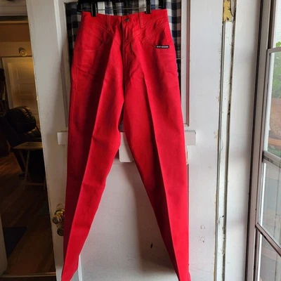 VTG Rocky Mountain Clothing Women's Red Bootcut Western Jeans Size 11 / 12 - Image 1 of 4