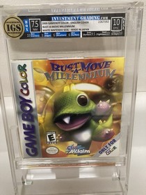 Bust-A-Move Millennium GBC IGS 10 Seal Game Boy Color Puzzle Sealed Box Odd NES