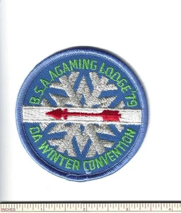SCOUT BSA 1979 OA LODGE 257 AGAMING WINTER CONVENTION PATCH MERGED MN 2005 WWW ! - Picture 1 of 1