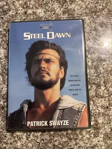 Steel Dawn 1987 DVD Patrick Swayze Sci-fi Action Tested. - Foto 1 di 4
