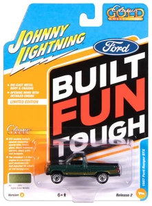 1987 Ford Ranger Alpine Green Johnny Lightning Classic Gold 1:64 Scale 2025 R2 - Picture 1 of 1