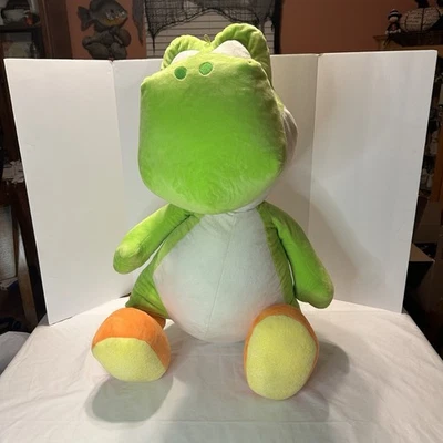 36” Jumbo Yoshi Plush - Super Mario Bros Nintendo Good Stuff 3FT AWESOME - Image 1 of 4
