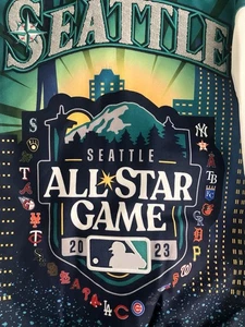 Seattle Mariners 2023 ALL STAR GAME zip up Button Large Jacket MLB Pro Standard - Picture 1 of 23