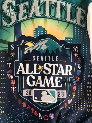Seattle Mariners 2023 ALL STAR GAME zip up Button Large Jacket MLB Pro Standard - Image 1 of 4