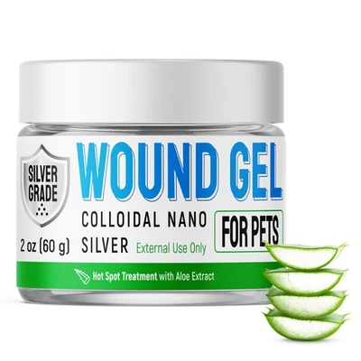 Pet Wound Gel – Hot Spot & Itchy Skin Treatment for Dogs & Cats – 2 Oz - Image 1 of 4