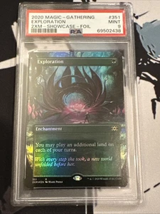 MTG Exploration Foil Borderless Double Masters PSA 9  2XM Showcase 2020 - Picture 1 of 2
