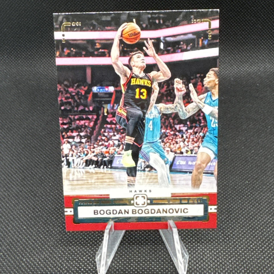 2023-24 Panini Photogenic Bogdan Bogdanovic #62 Atlanta Hawks - Image 1 of 2