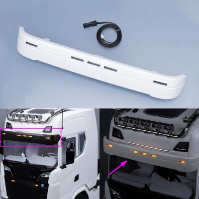 LED White Sun Visor Upgrade Kit für Tamiya 1/14 Traktor Scania 770S 56368 RC Car - Bild 1 von 4