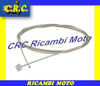 C.R.C. RICAMBI MOTO CAVO FILO FRIZIONE MOTO UNIVERSALE IN ACCIAO LUNGHEZZA 250 CM x DIAMETRO 3 MM
