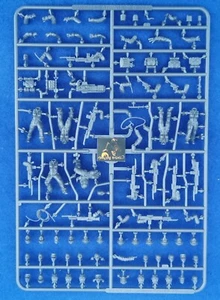 Wargames Atlantic Death Fields "Cannon Fodder Female sprue" IN STOCK