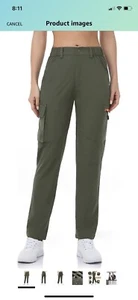 Davena Women's Hiking Cargo Pants Quick Dry Water Resistant Large - Picture 1 of 2
