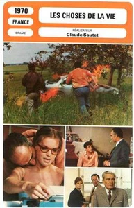 KINOKARTE 1970 LES THINGS DE LA VIE Romy Schneider Michel Piccoli - Bild 1 von 1