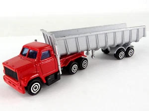 Majorette 314 US Truck GMC Sattelzug Muldenkipper, Diecast, ca. HO 1/100 (B) - Picture 1 of 7