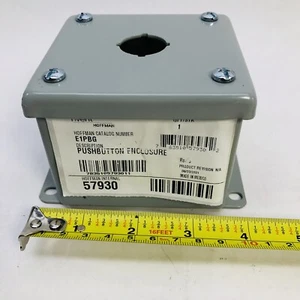 NVENT HOFFMAN # E1PBG/ 57930 PUSH BUTTON ENCLOSURE  - Picture 1 of 7