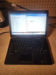 Dell Latitude E7240 i7-4600U 2.1GHz 8GB RAM 256GB SSD W11 Pro See Desc - Picture 1 of 10