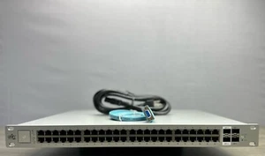Ubiquiti UniFi US-48-750W 48 Port PoE+ Gigabit Switch - SAME DAY SHIPPING - Picture 1 of 6