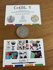 *2002 COMMONWEALTH GAMES ENGLAND FLAG £2 TWO POUND COIN, CIRCULATED CONDITION